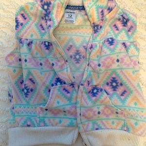 Carters fleece vest